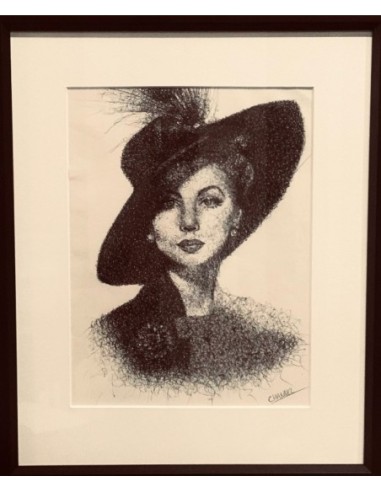 La femme au chapeau